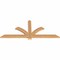 Ekena Millwork Redmond Smooth Timber Gable Bracket, Western Red Cedar, 60"W x 25"H x 1 1/2"D x 3 1/2"F, 10/12 Pitch GBW060X25X0204RED00SWR - alternate 5